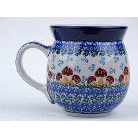 Bunzlau bol mok 500 ml. * 73-1732 paddenstoelen *