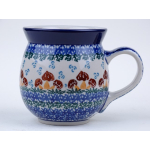 Bunzlau bol mok 500 ml. * 73-1732 paddenstoelen *