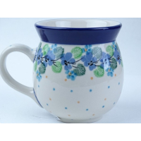 Bunzlau bol mok 500 ml. * 73-2339 viooltjes *