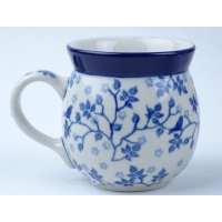 Bunzlau bol mok 500 ml. * 73-3206 vogeltjes *