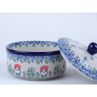 Bunzlau bonbonnière/ snoepjes pot 10 cm hoog. * 408-2780 kaboutertjes  *