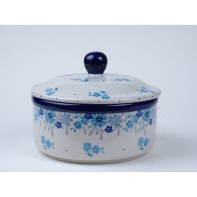 Bunzlau bonbonnière/ snoepjes pot 10 cm hoog. * 408-2857 konijntje * Bunzlau bonbonnière/ snoepjes pot 10 cm hoog. * 408-2857 konijntje *