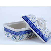 Bunzlau botervloot hoog 10 cm.  * 010-1823 *