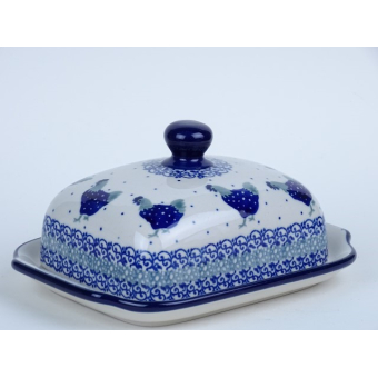 Bunzlau botervloot 17 cm. * 295-2597 kippen *