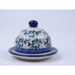 Bunzlau botervloot klein rond 9,5 cm. * C04-1820 *