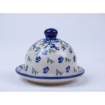 Bunzlau botervloot rond klein 9,5 cm. * C04-1823 *