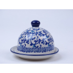Bunzlau botervloot klein rond 9,5 cm. * C04-1824 *