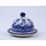 Bunzlau botervloot klein rond 9,5 cm. * C04-2766 *