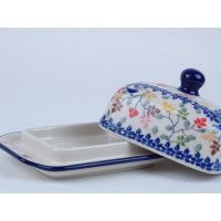 Bunzlau botervloot klein 15 cm. * A71-3208 vogeltjes *