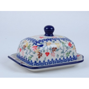 Bunzlau botervloot klein 15 cm. * A71-3208 vogeltjes *