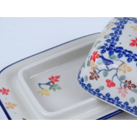 Bunzlau botervloot klein 15 cm. * A71-3208 vogeltjes *