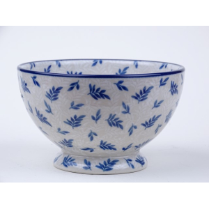 Bunzlau bowls on foot 14 cm * 206-2393 veertjes *