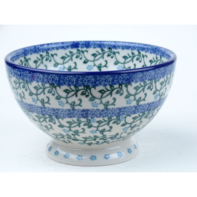 Bunzlau bowls on foot 14 cm * 206-1822 * Bunzlau bowls on foot 14 cm * 206-1822 *