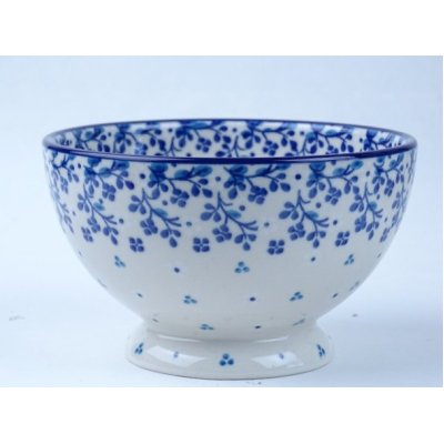 Bunzlau bowl on foot 14 cm * 206-2758 * Bunzlau bowl on foot 14 cm * 206-2758 *