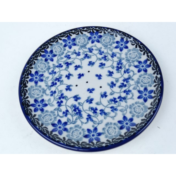 Bunzlau cake bordje 12,5 cm.  * D21-1829 *