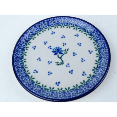 Bunzlau cake bordje 12,5 cm.  * D21-2524 *