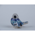 Bunzlau vogeltje 5 cm. * D87-2184 *