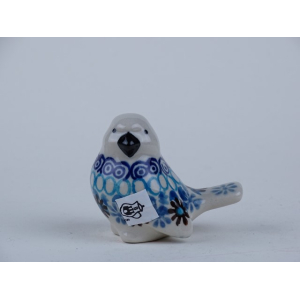 Bunzlau vogeltje 5 cm. * D87-2184 *