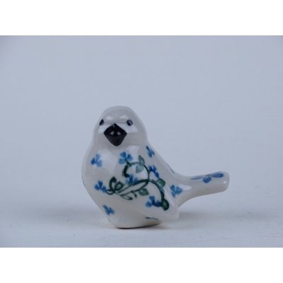 Bunzlau mini vogeltje 5 cm. * D87-2000 * Bunzlau mini vogeltje 5 cm. * D87-2000 *