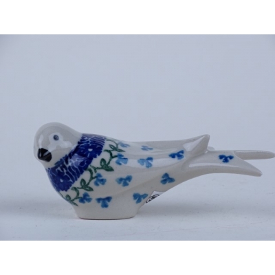 Bunzlau vogeltje 3,8 cm. * E08-1823 * Bunzlau vogeltje 3,8 cm. * E08-1823 *