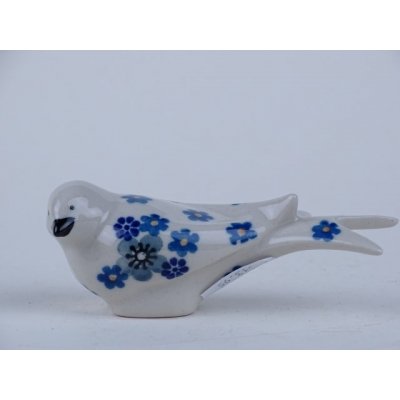 Bunzlau mini vogel 3,8 cm. * E08-2084 * Bunzlau mini vogel 3,8 cm. * E08-2084 *