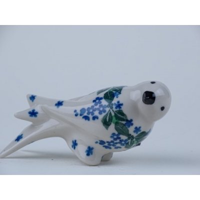 Bunzlau vogeltje 10,5 cm * E40-1473 * Bunzlau vogeltje 10,5 cm * E40-1473 *