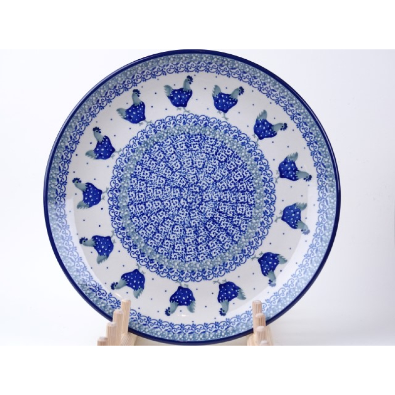 Bunzlau dinerbord 25,5 cm.  * 257- 2597 kippen *