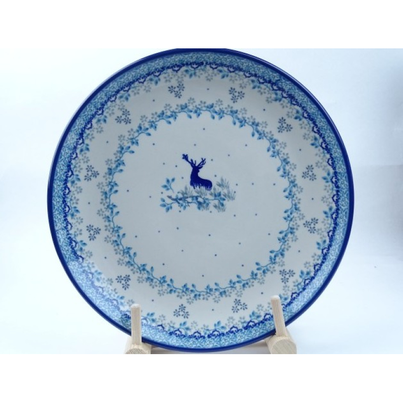 Bunzlau dinerbord 25,5 cm. * 257-2858 hert *