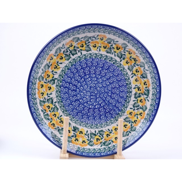 Bunzlau dinerbord 25,5 cm  * 257-3299 viooltjes *