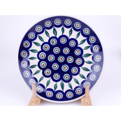 Bunzlau dinerbord 25,5 cm * 257-54 met witte rand! * Bunzlau dinerbord 25,5 cm * 257-54 met witte rand! *