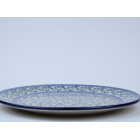 Bunzlau diner/ onderbord 24,5 cm. hoogte 2,5 cm. * E63-1822 *