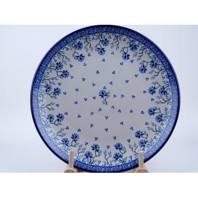 Bunzlau dinerbord 25,5 cm.   * 257-2524 grijze takjes *