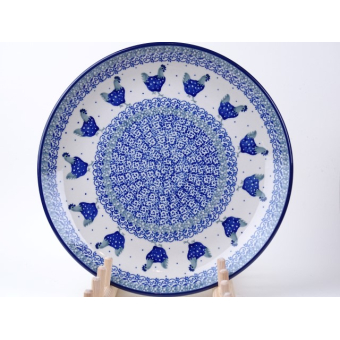 Bunzlau dinerbord 25,5 cm.  * 257- 2597 kippen *