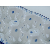 Bunzlau eierschaal 10 stuks * C29-2389 *