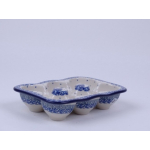 Bunzlau eierdoos 6 stuks * E30-2597 kippen *