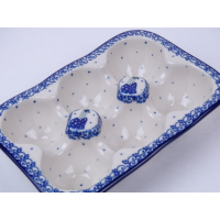 Bunzlau eierdoos 6 stuks * E30-2597 kippen *