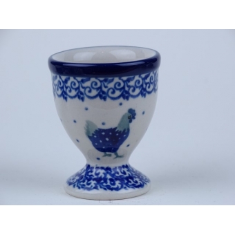 Bunzlau eierdopje 6 cm.  * 106-2597 kippen *