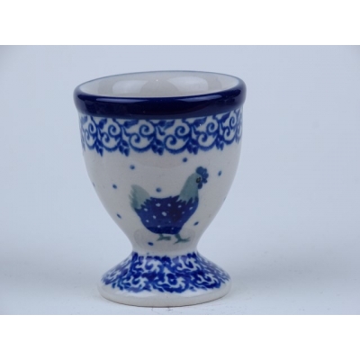 Bunzlau eierdopje 6 cm.  * 106-2597 kippen *