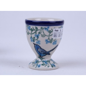 Bunzlau eierdopje 6 cm.  * 106-vogeltje *