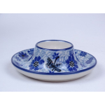 Bunzlau eierdopje plat  10 cm. * 145-1443 libelle *