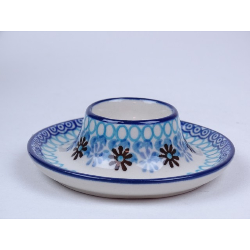 Bunzlau eierdopje plat  10 cm. * 145-2187 *