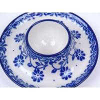Bunzlau eierdopje plat 10 cm. * 145-2276 *