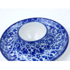 Bunzlau eierdopje plat  10 cm. * 145-2396 *