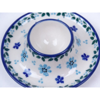 Bunzlau eierdopje plat  10 cm. * 145-2785 *