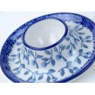 Bunzlau eierdopje plat  10 cm. * 145-2161 *