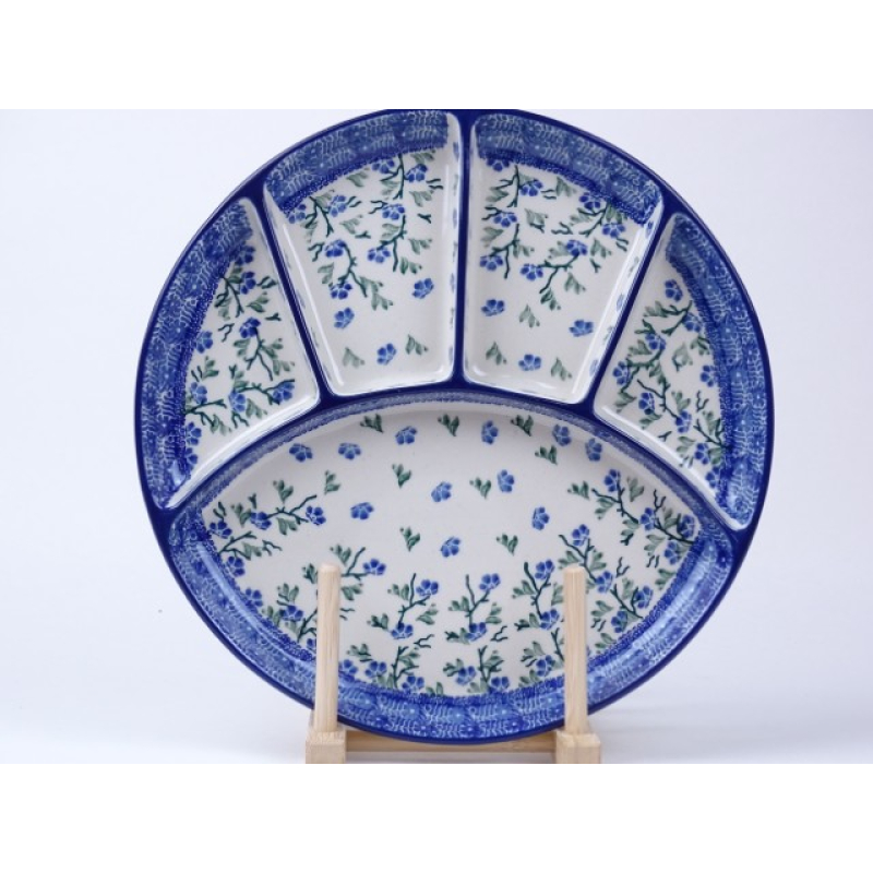 Bunzlau fondue bord 26 cm * 498-1823 *