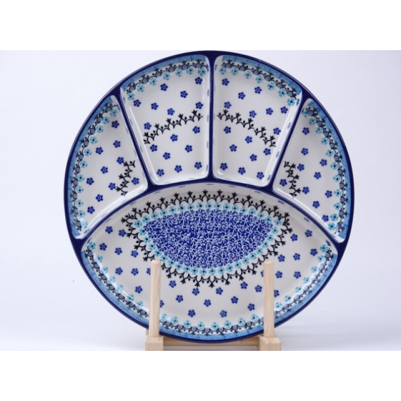 Bunzlau fondue bord 26 cm * 498-1984 *