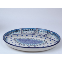 Bunzlau fondue bord 26 cm * 498-1984 *