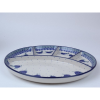 Bunzlau fondue bord 26 cm * 498-2597 kippen *