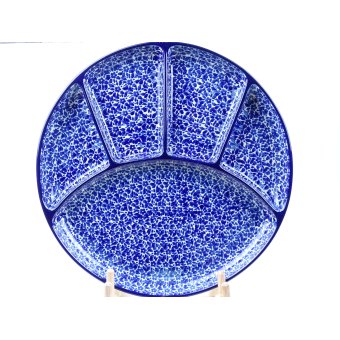 Bunzlau fondue bord 26 cm * 498-2396 *